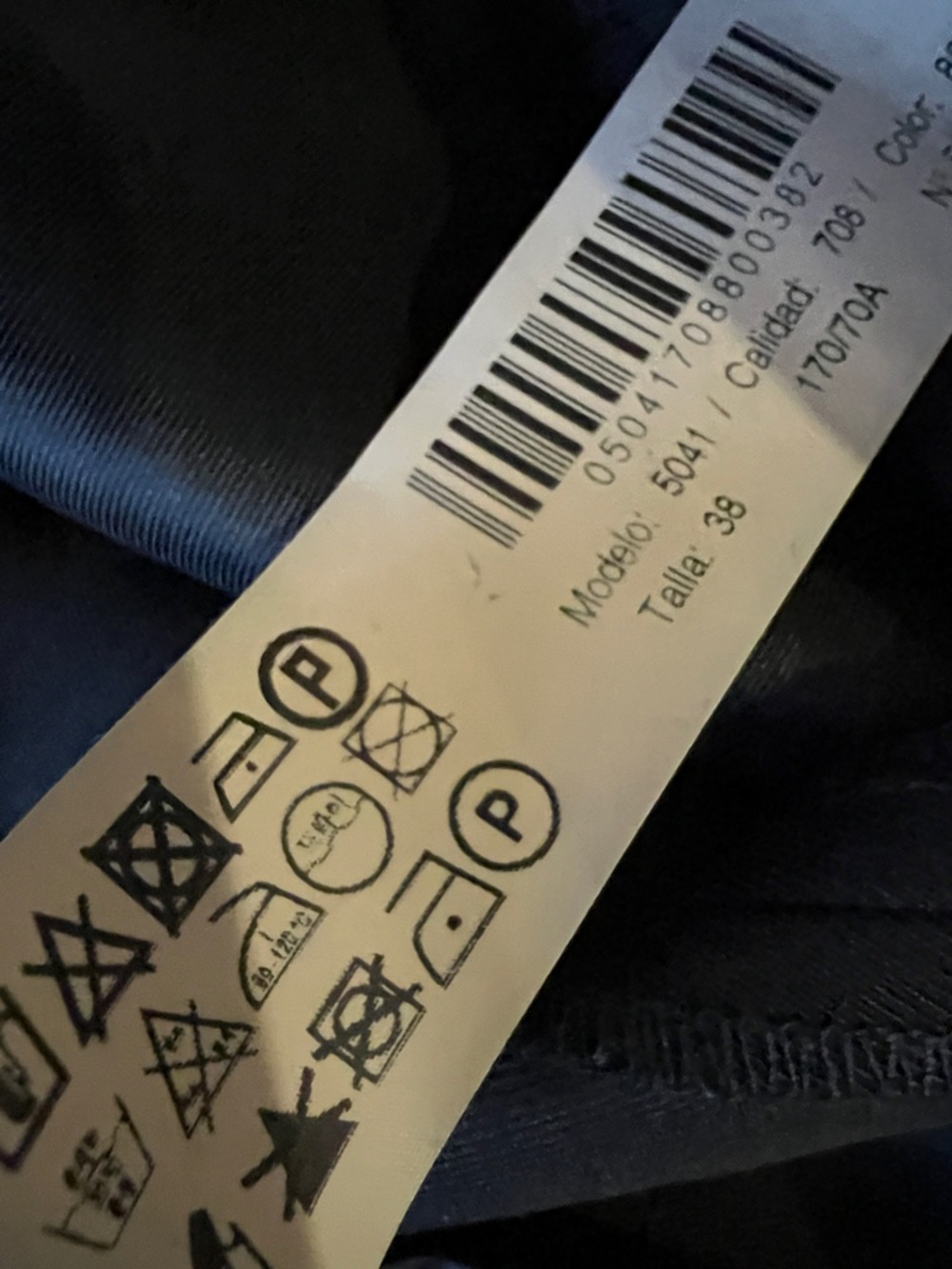 Massimo Dutti Black Wide-Leg Trousers - Picture 5 of 5